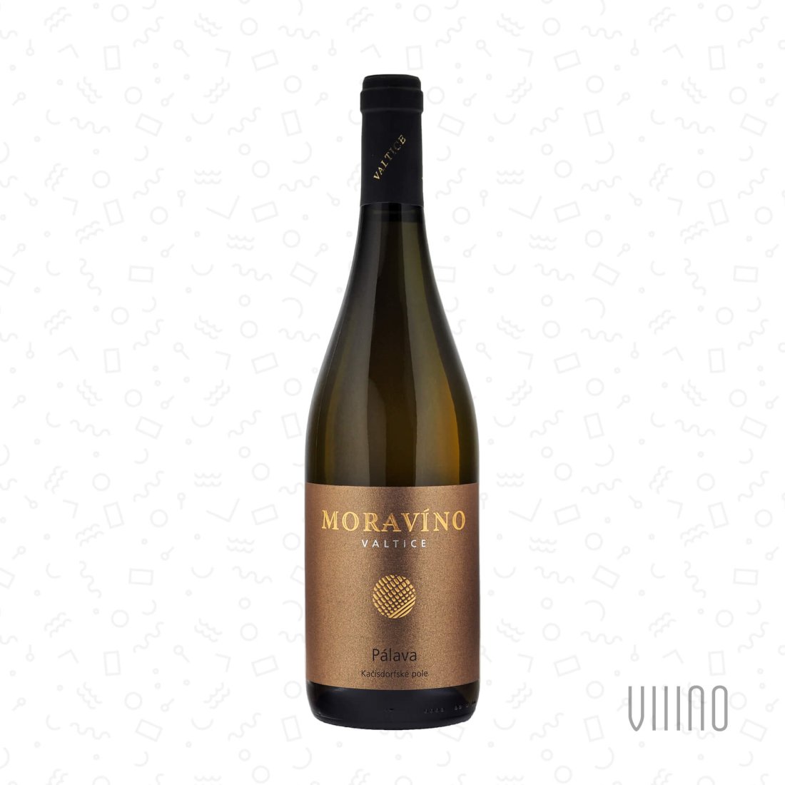 Pálava KAČISDORFSKÉ POLE 2023 "Burgunder" výběr z hroznů MORAVÍNO suché š. 1011