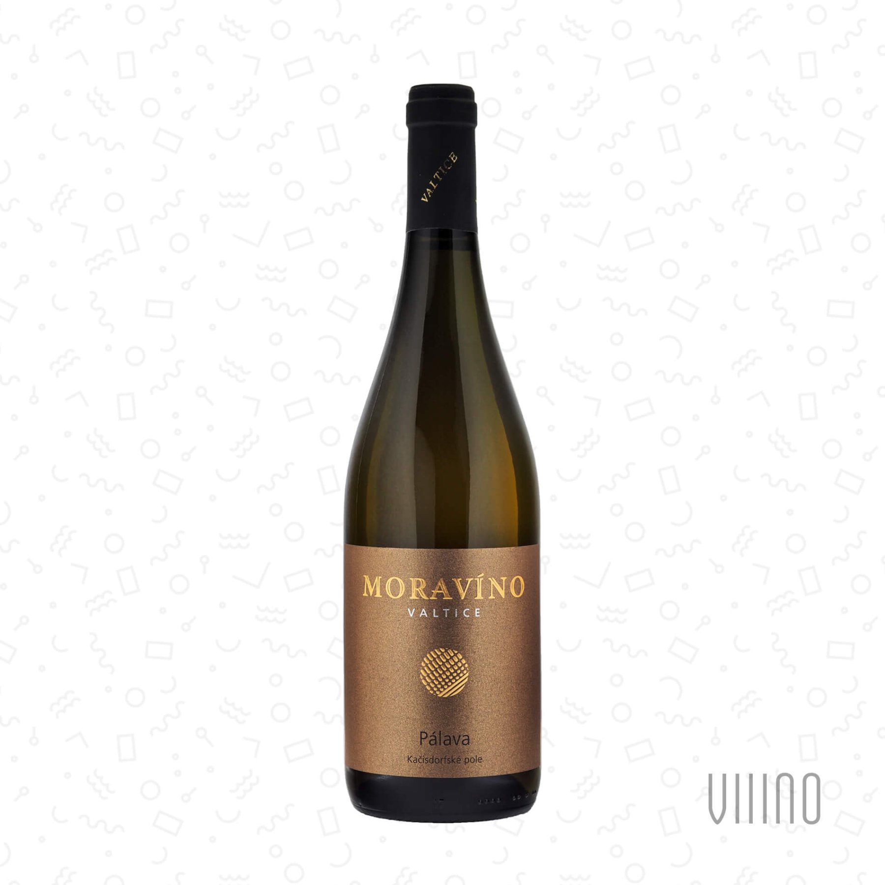 Pálava KAČISDORFSKÉ POLE 2023 "Burgunder" výběr z hroznů MORAVÍNO suché š. 1011