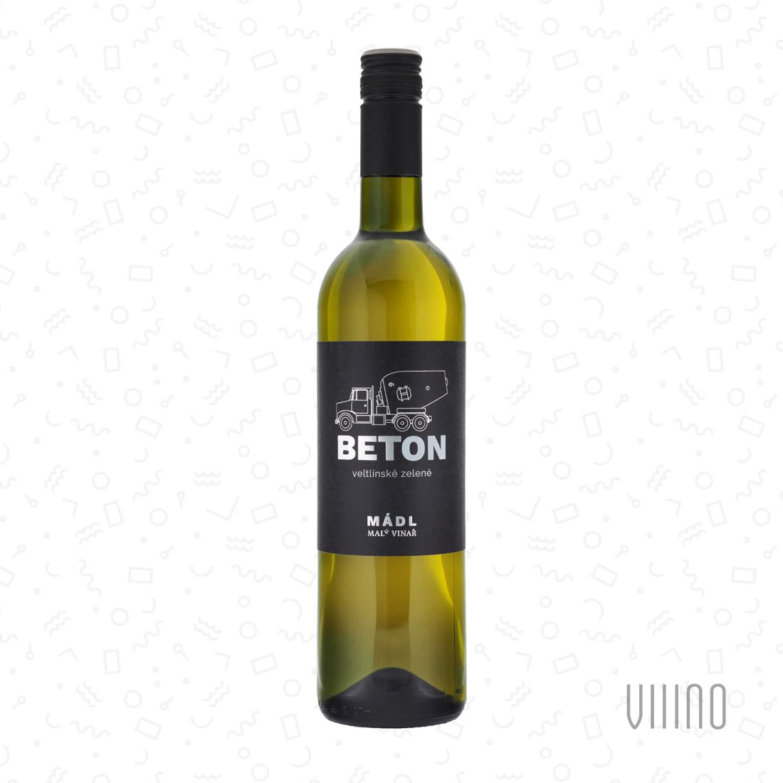 Veltlínské zelené 2023 BETON moravské zemské víno MÁDL suché š. 2386