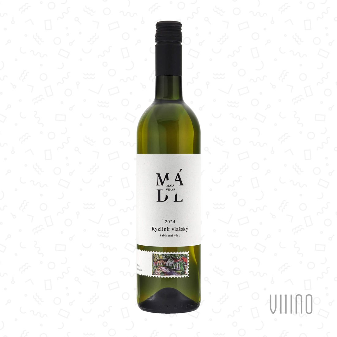 Ryzlink vlašský 2024 kabinetní víno MÁDL suché š. 2404