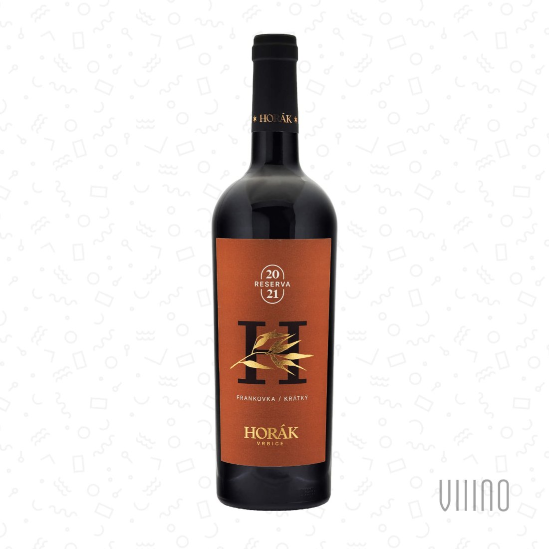 Frankovka 2021 RESERVA pozdní sběr HORÁK "Krátký" suché š. 21/21