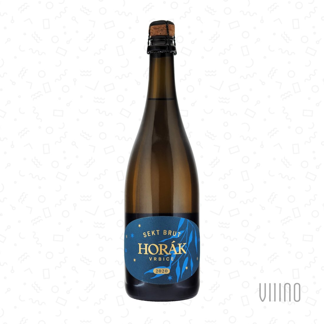 Sekt BLANC de BLANCS Chardonnay 2020 Brut HORÁK suché š. 12/20