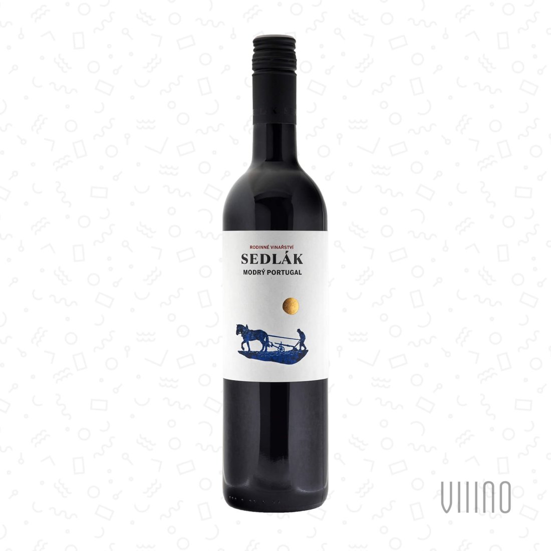 Modrý Portugal 2024 moravské zemské víno SEDLÁK suché š. 7/24