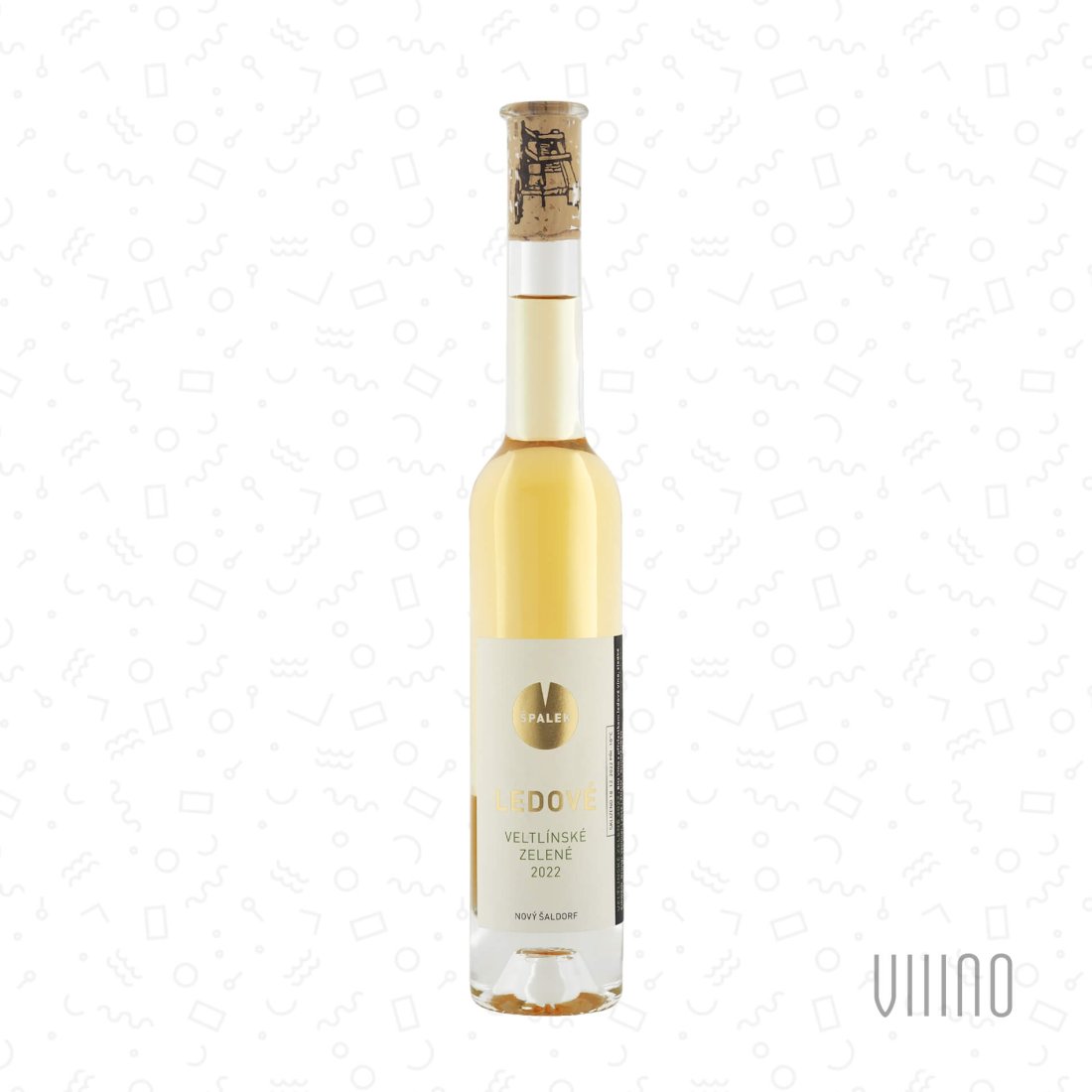 Veltlínské zelené 2022 ledové víno ŠPALEK "Kraví hora" sladké š. 1522 0,2 L