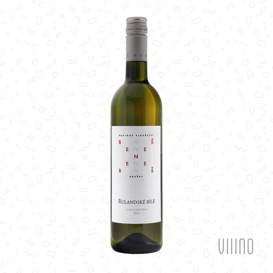 Rulandské bílé 2024 kabinetní víno BENEŠ "Hastrmany" suché š. 4/24