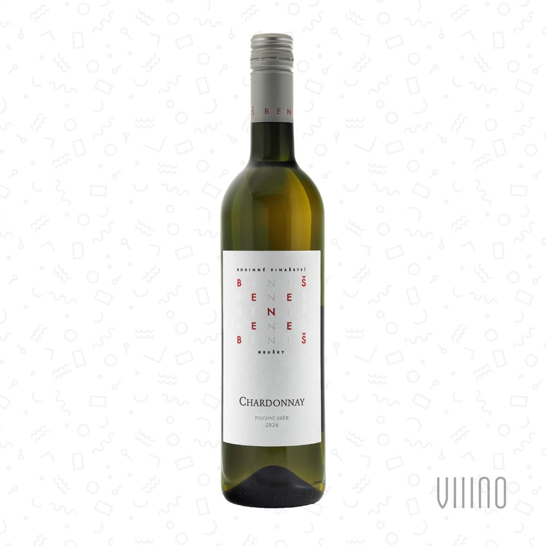 Chardonnay 2024 pozdní sběr BENEŠ "Podsedky" suché š. 6/24
