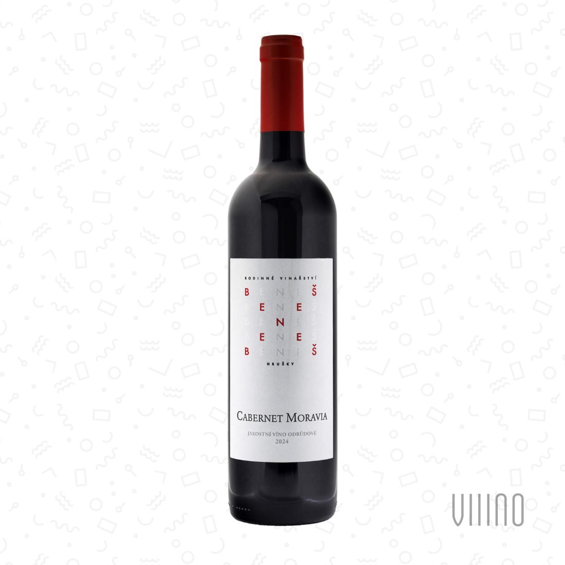 Cabernet Moravia 2024 jakostní víno BENEŠ suché š. 14/24