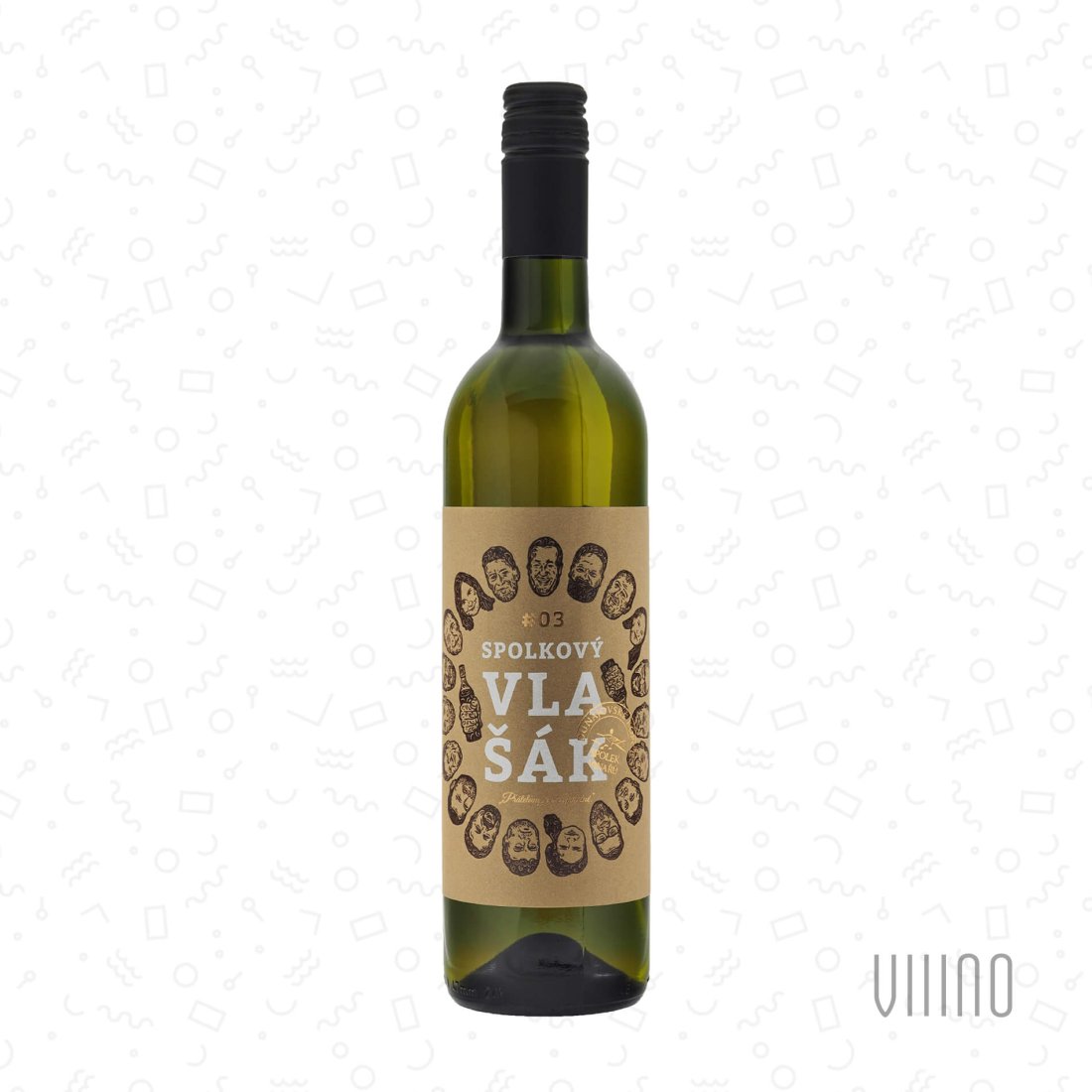 SPOLKOVÝ VLAŠÁK #3 2024 moravské zemské víno DUNAJOVSKÉ KOPCE suché š. 2447