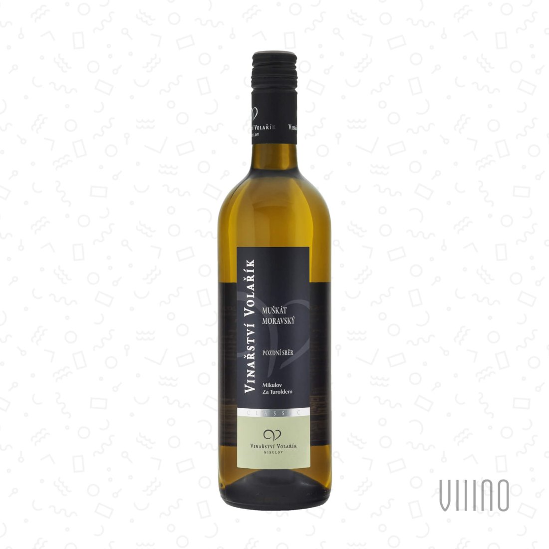 Muškát moravský 2024 pozdní sběr VOLAŘÍK "Za Turoldem" suché š. 2424