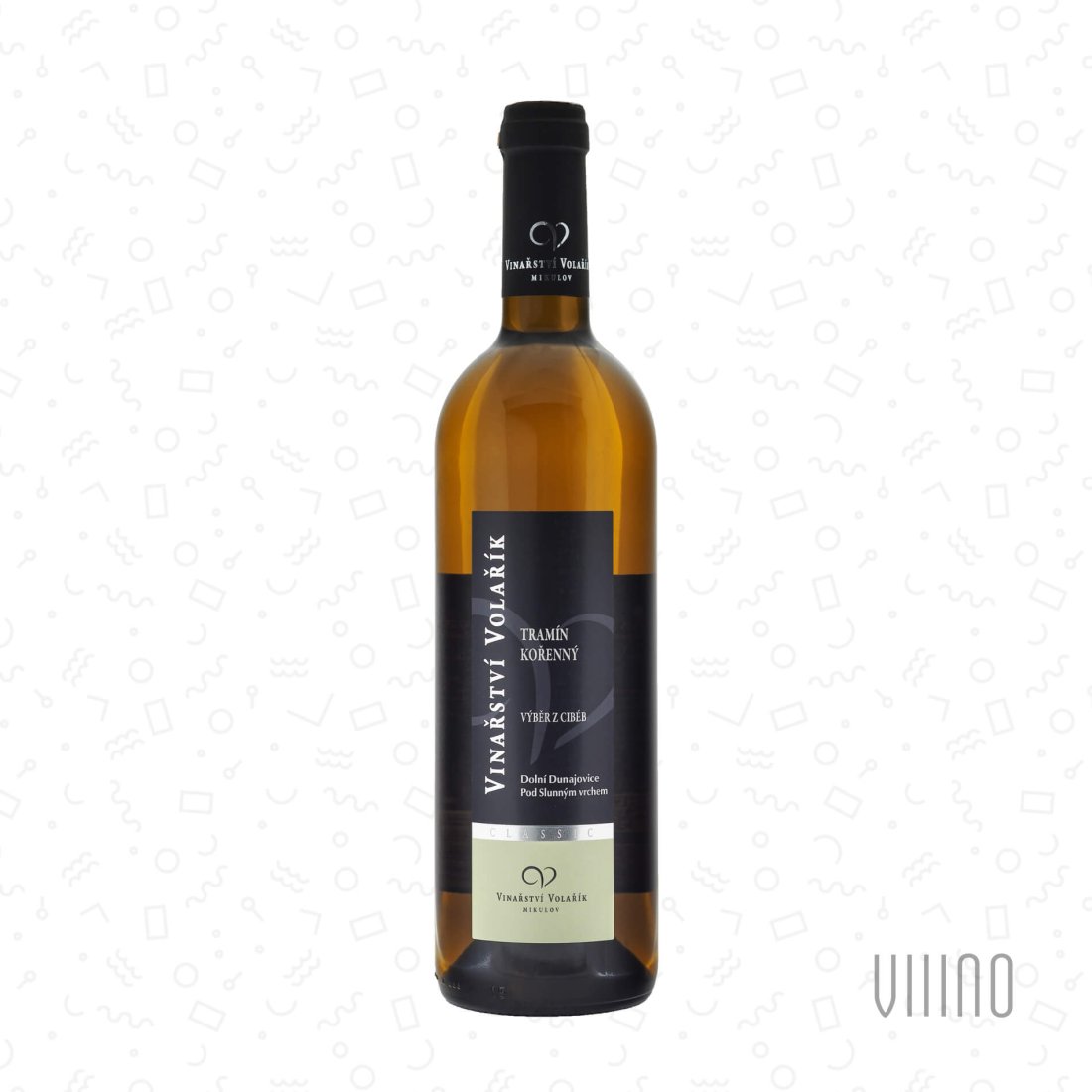 Tramín kořenný 2023 výběr z cibéb VOLAŘÍK "Pod Slunným vrchem" sladké š. 2341
