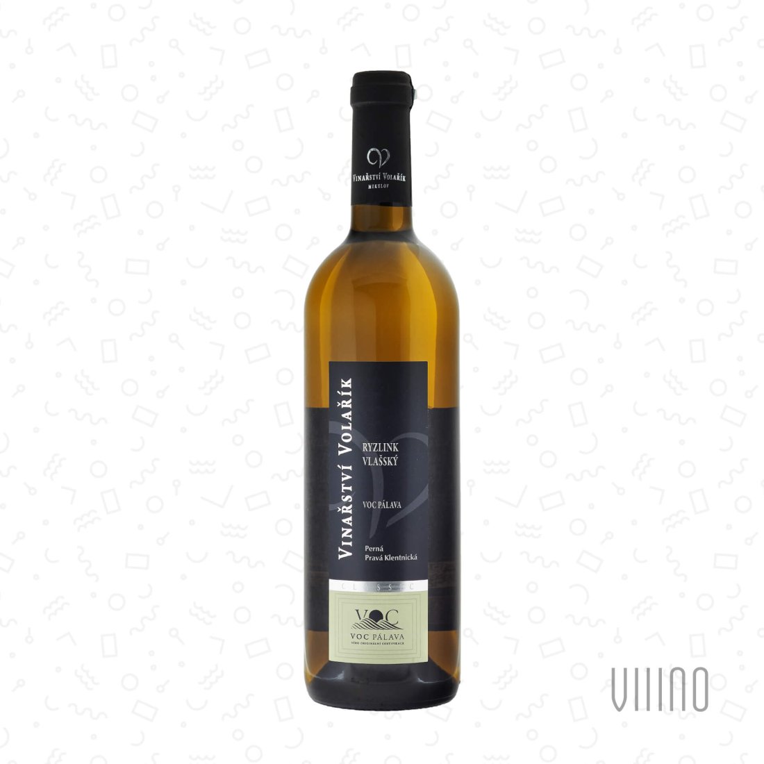 Ryzlink vlašský 2023 VOC Pálava VOLAŘÍK "Pravá Klentnická" suché š. 2334