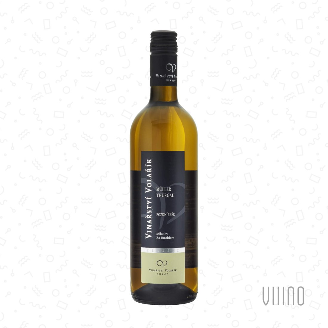 Müller Thurgau 2024 pozdní sběr VOLAŘÍK "Za Turoldem" suché š. 2429
