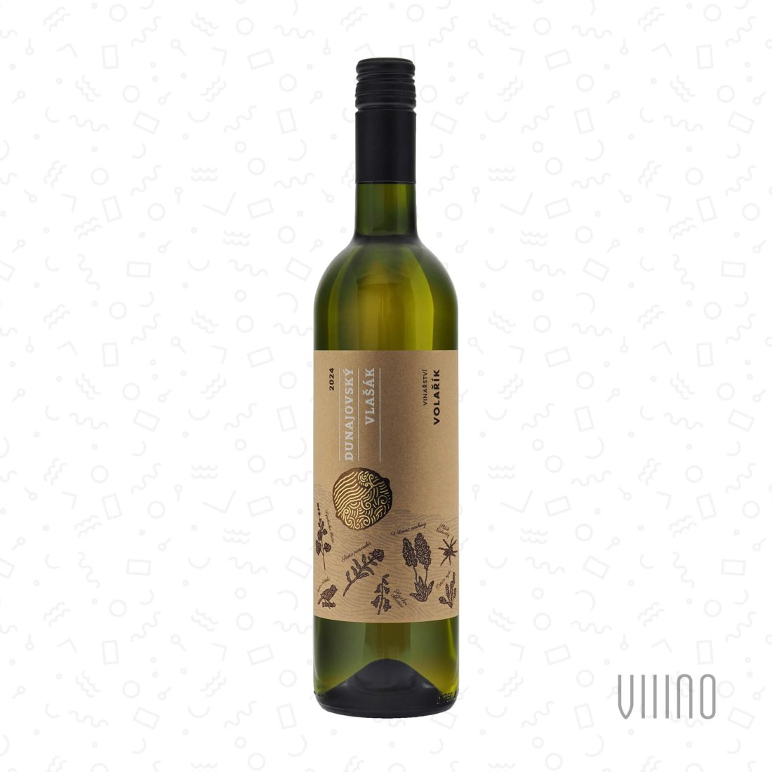 Ryzlink vlašský DUNAJOVSKÝ VLAŠÁK Zimní vrch 2024 pozdní sběr VOLAŘÍK suché š. 2412