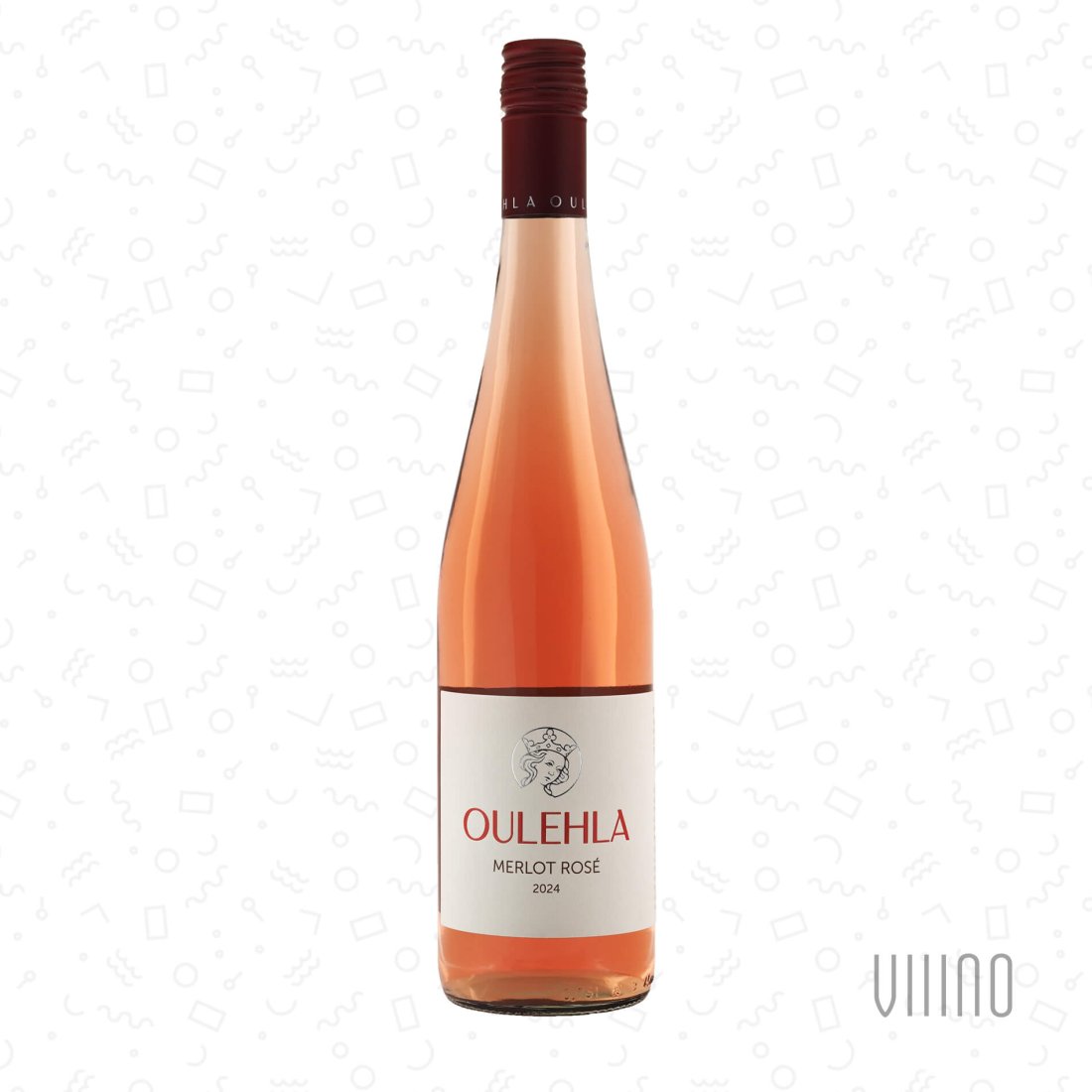 Merlot Rosé 2024 moravské zemské víno VINAŘSTVÍ OULEHLA "Šibeniční hora" polosuché š. 2435
