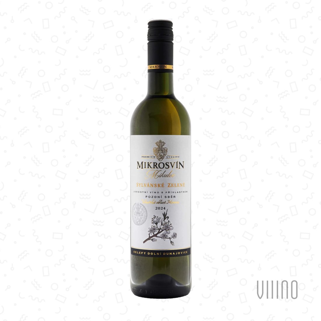 Sylvánské zelené 2024 "Flower line" pozdní sběr MIKROSVÍN suché š. 403