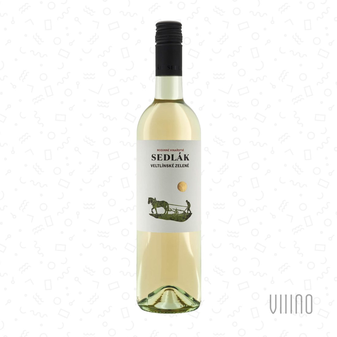 Veltlínské zelené 2024 moravské zemské víno SEDLÁK suché š. 1/24