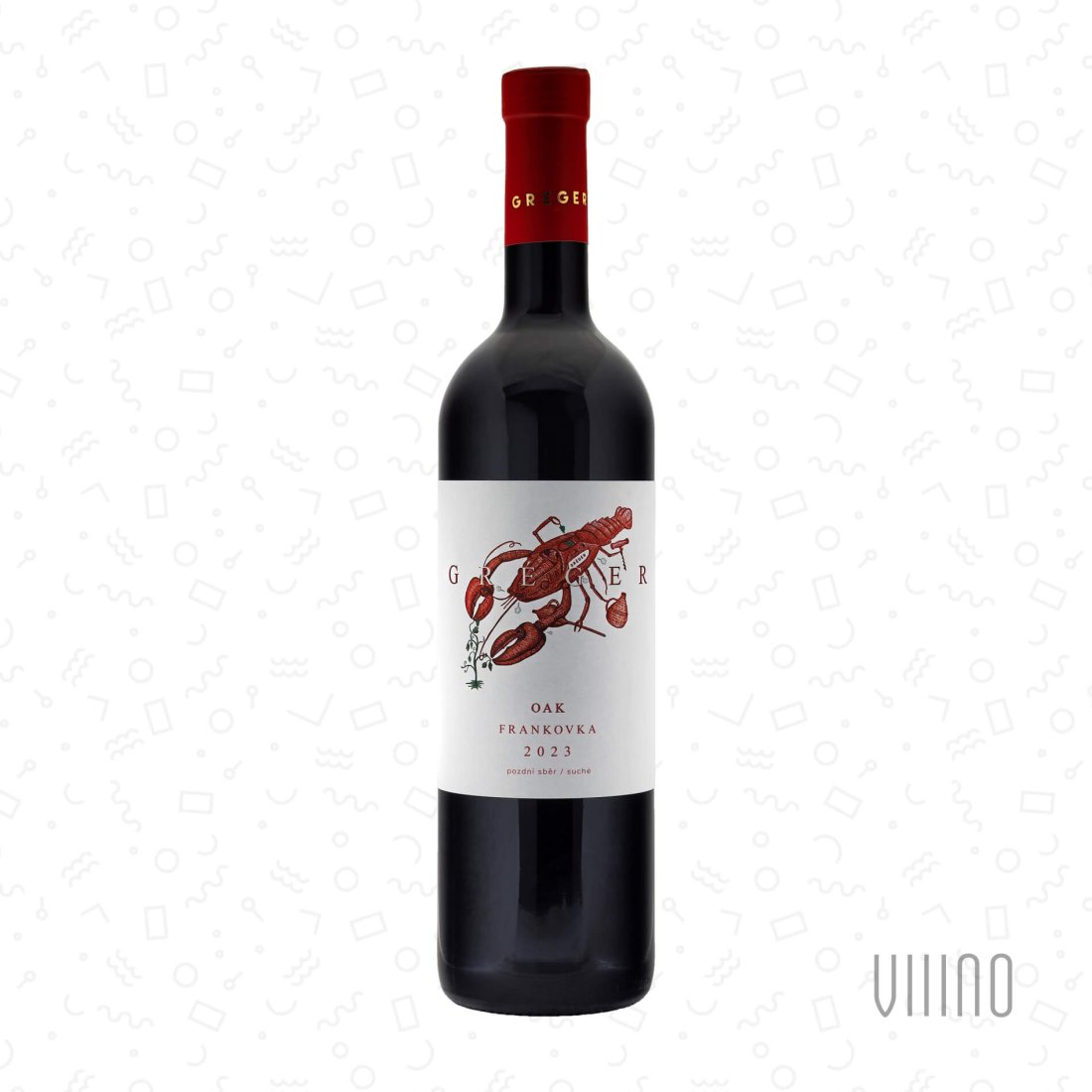 Frankovka TRKMANSKO 2023 OAK pozdní sběr GRÉGER suché š. 30FR/23