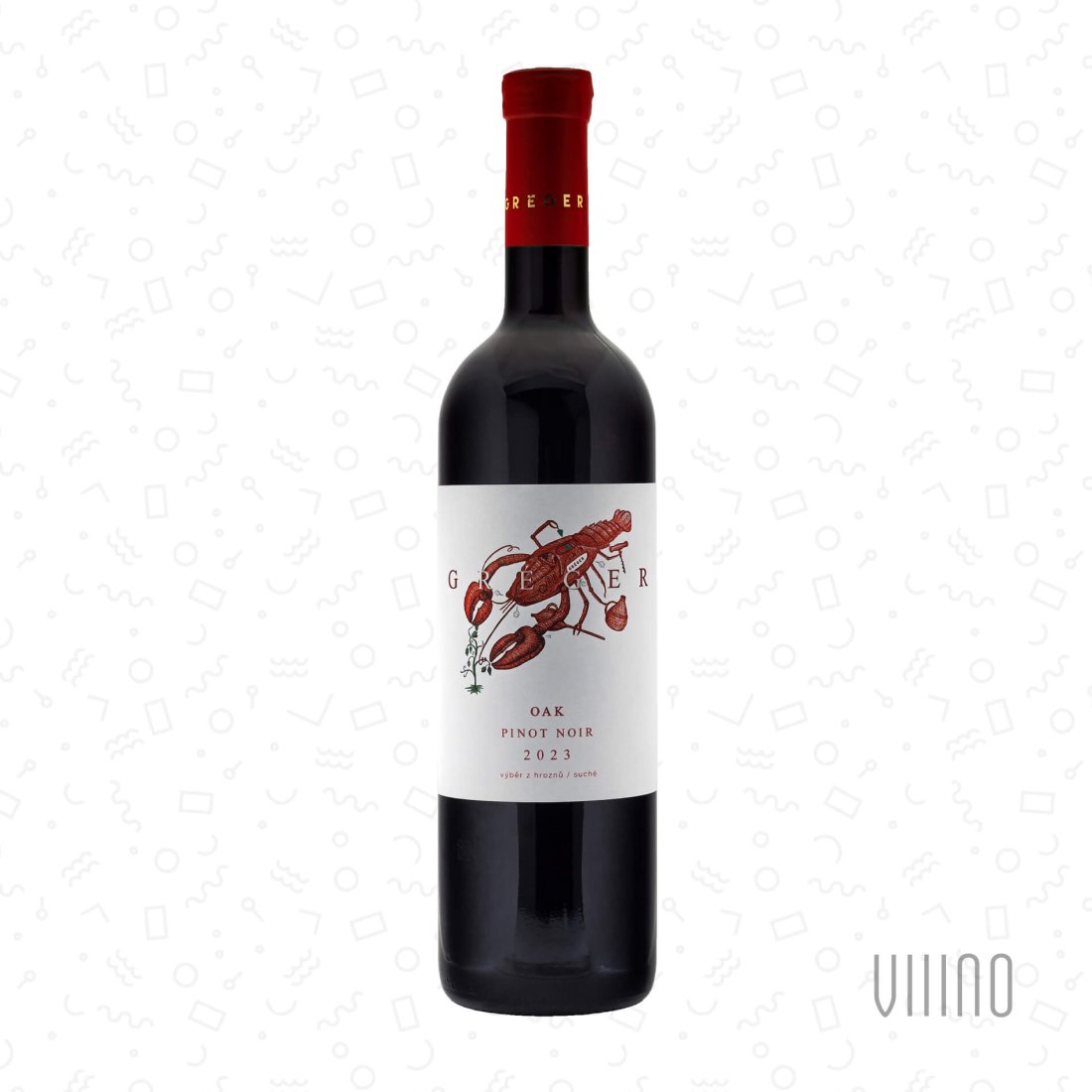 Pinot Noir KOZÍ HORKY 2023 OAK výběr z hroznů GRÉGER suché š. 31PN/23