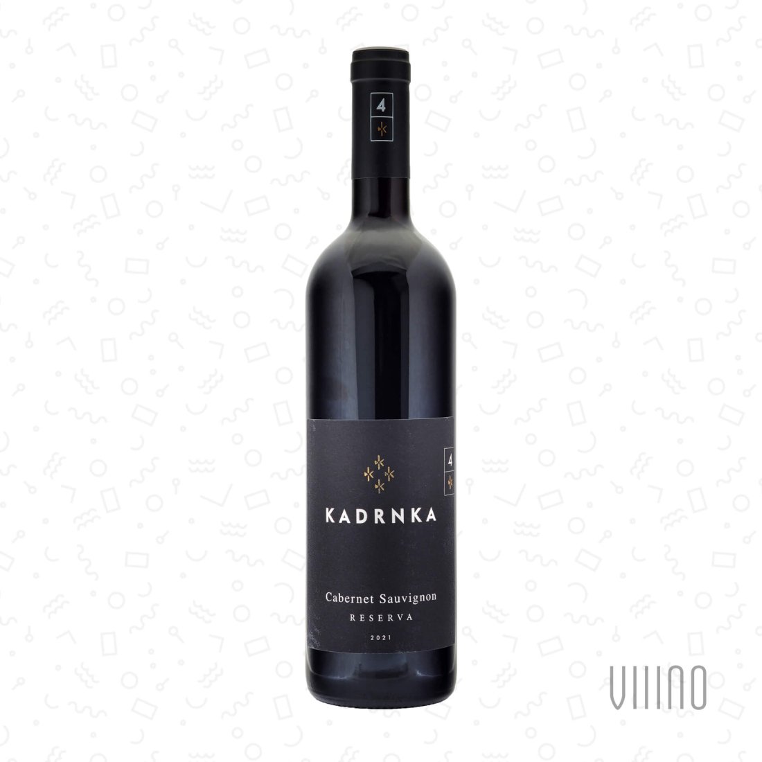 Cabernet Sauvignon SAHARA 2021 K4 RESERVA moravské zemské víno VINAŘSTVÍ KADRNKA suché š. 20/21