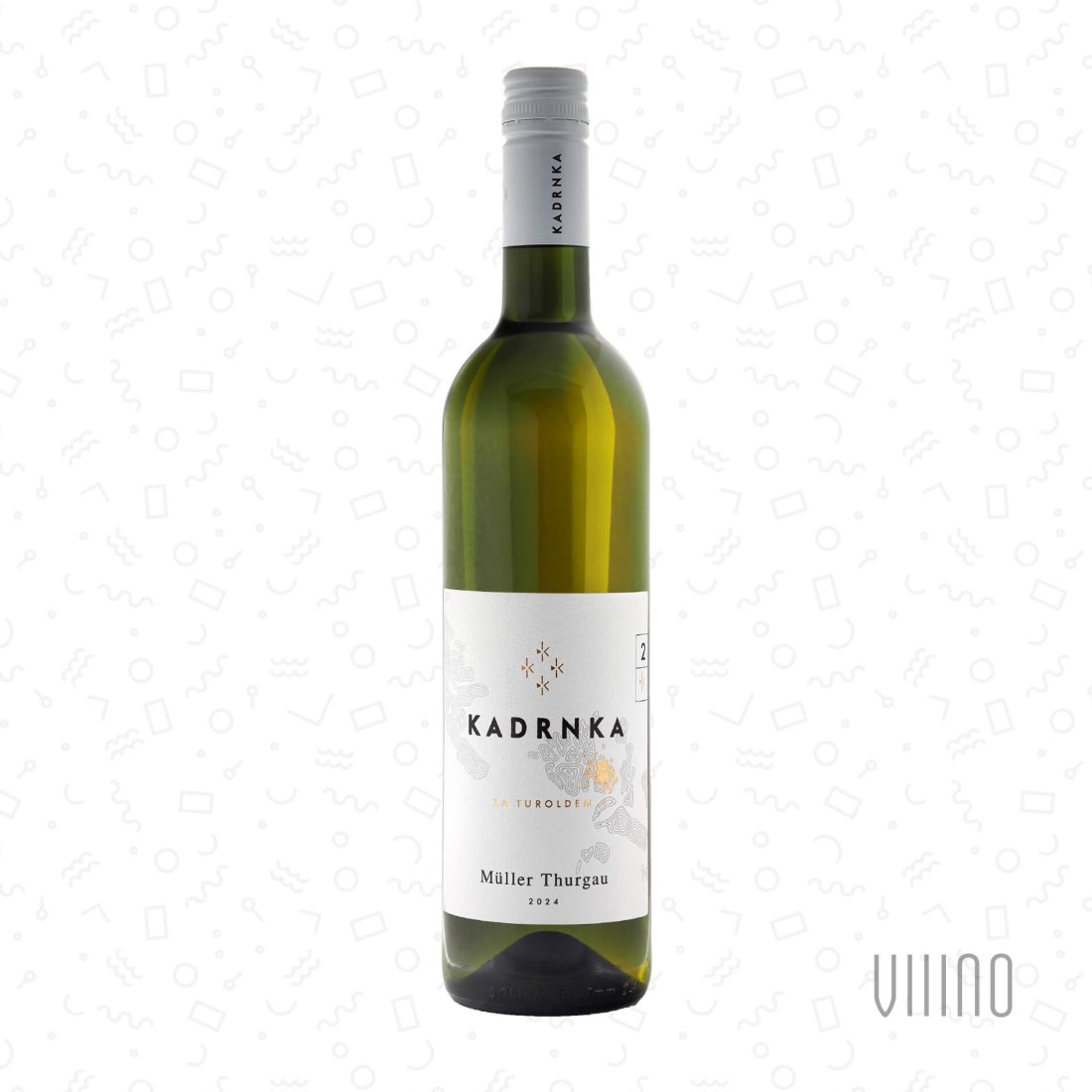 Müller Thurgau 2024 K2 pozdní sběr VINAŘSTVÍ KADRNKA "Za Turoldem" suché š. 21/24