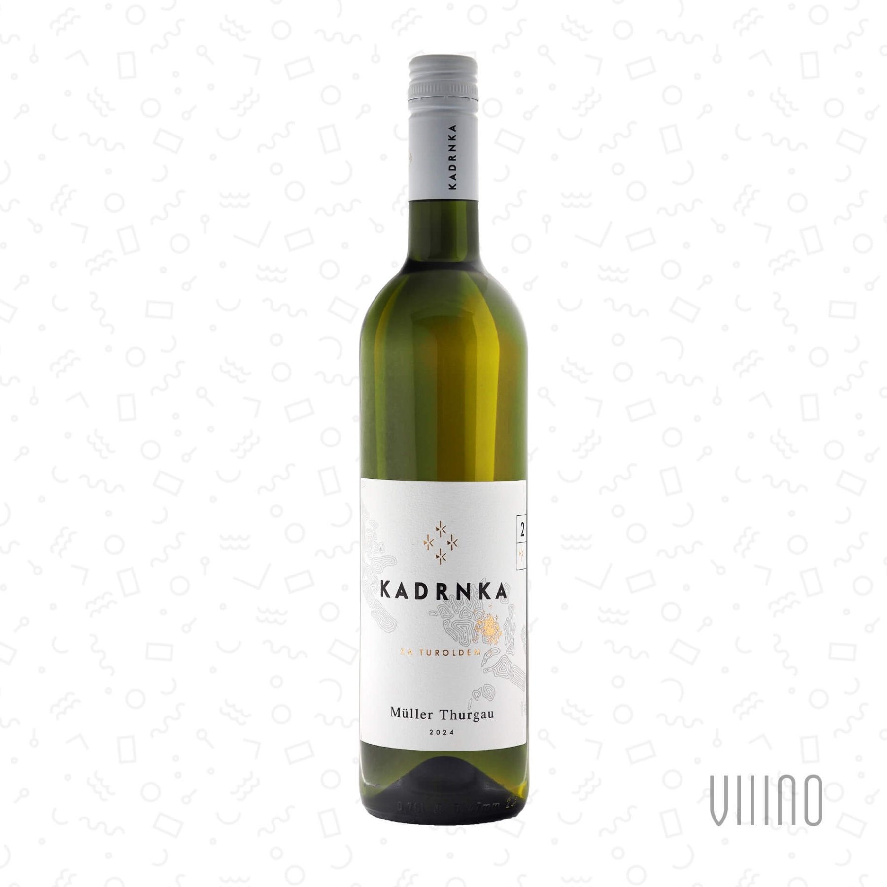 Müller Thurgau 2024 K2 pozdní sběr VINAŘSTVÍ KADRNKA "Za Turoldem" suché š. 21/24