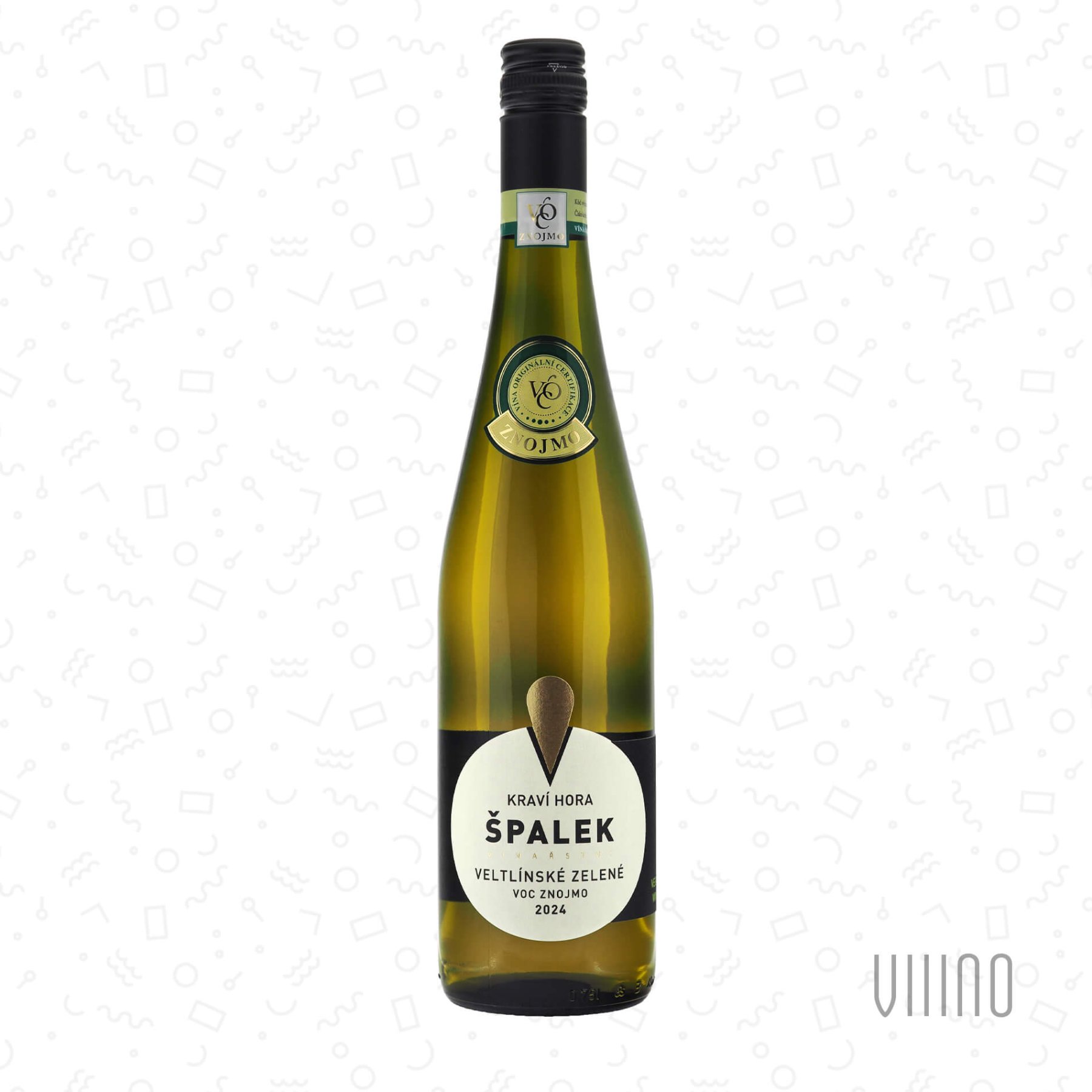 Veltlínské zelené 2024 VOC Znojmo ŠPALEK "Kraví hora" suché š. 1824