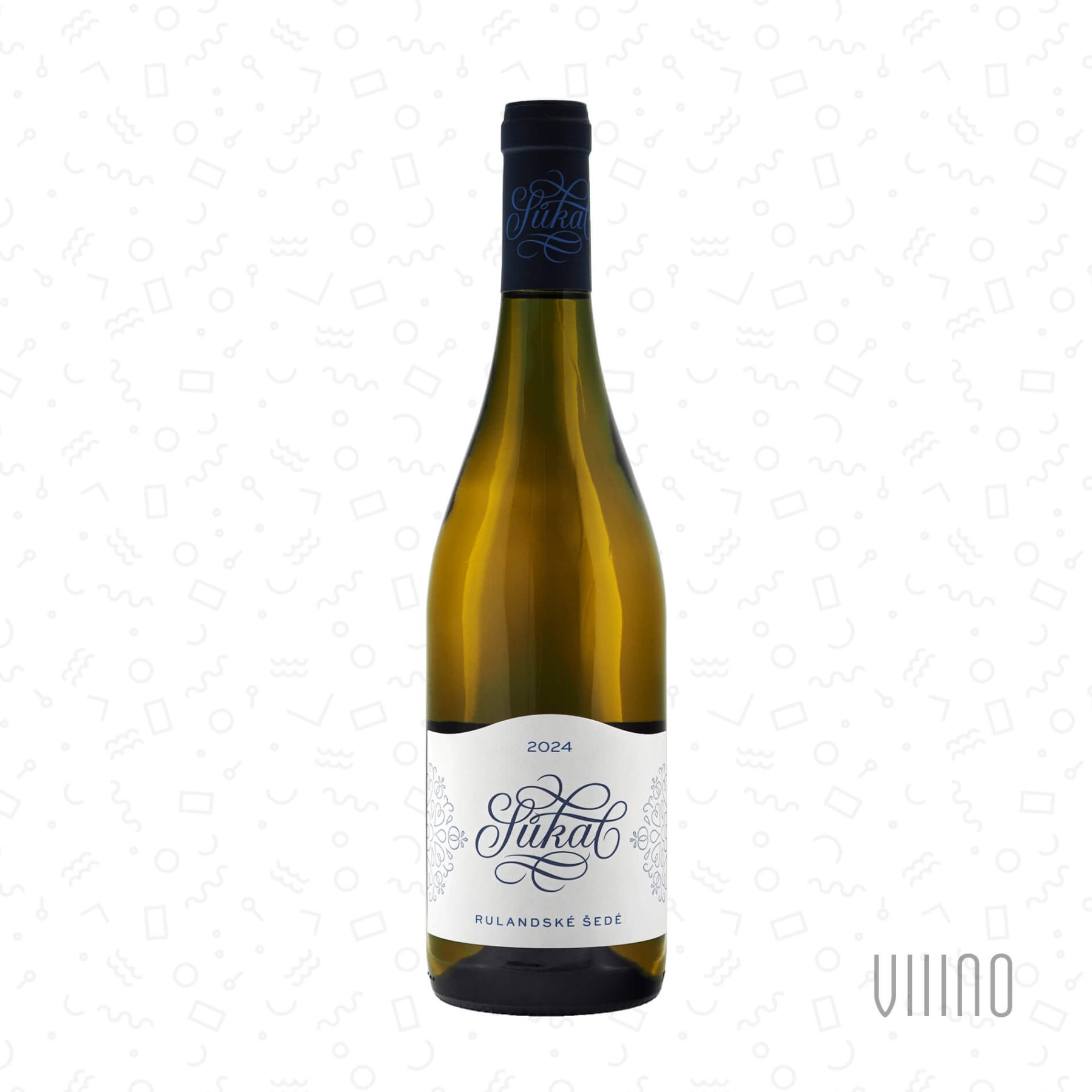 Rulandské šedé 2024 pozdní sběr SŮKAL "Krásná hora" suché š. 15