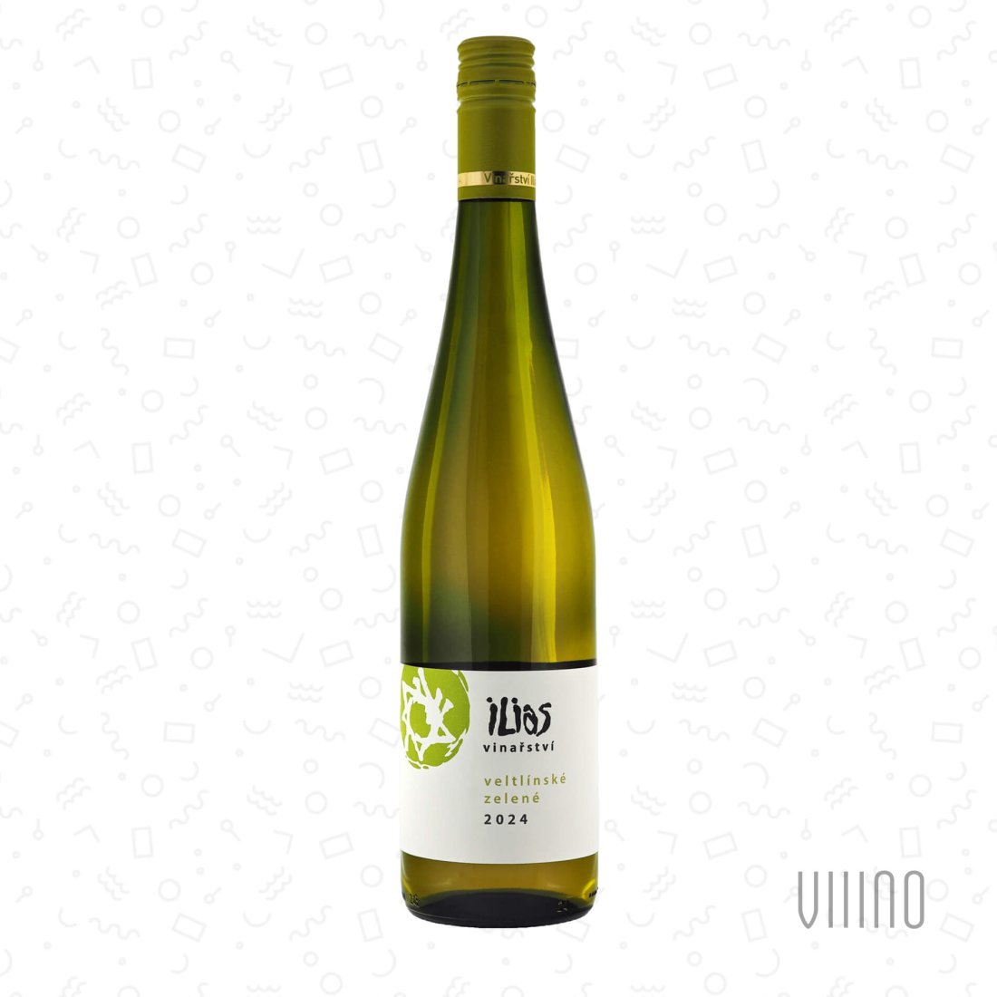Veltlínské zelené I. U BOŽÍCH MUK 2024 pozdní sběr VINAŘSTVÍ ILIAS suché š. 0524