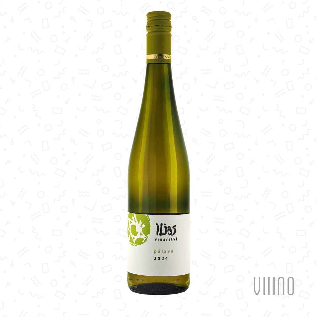Pálava POD PÁLAVOU 2024 moravské zemské víno VINAŘSTVÍ ILIAS suché š. 0924