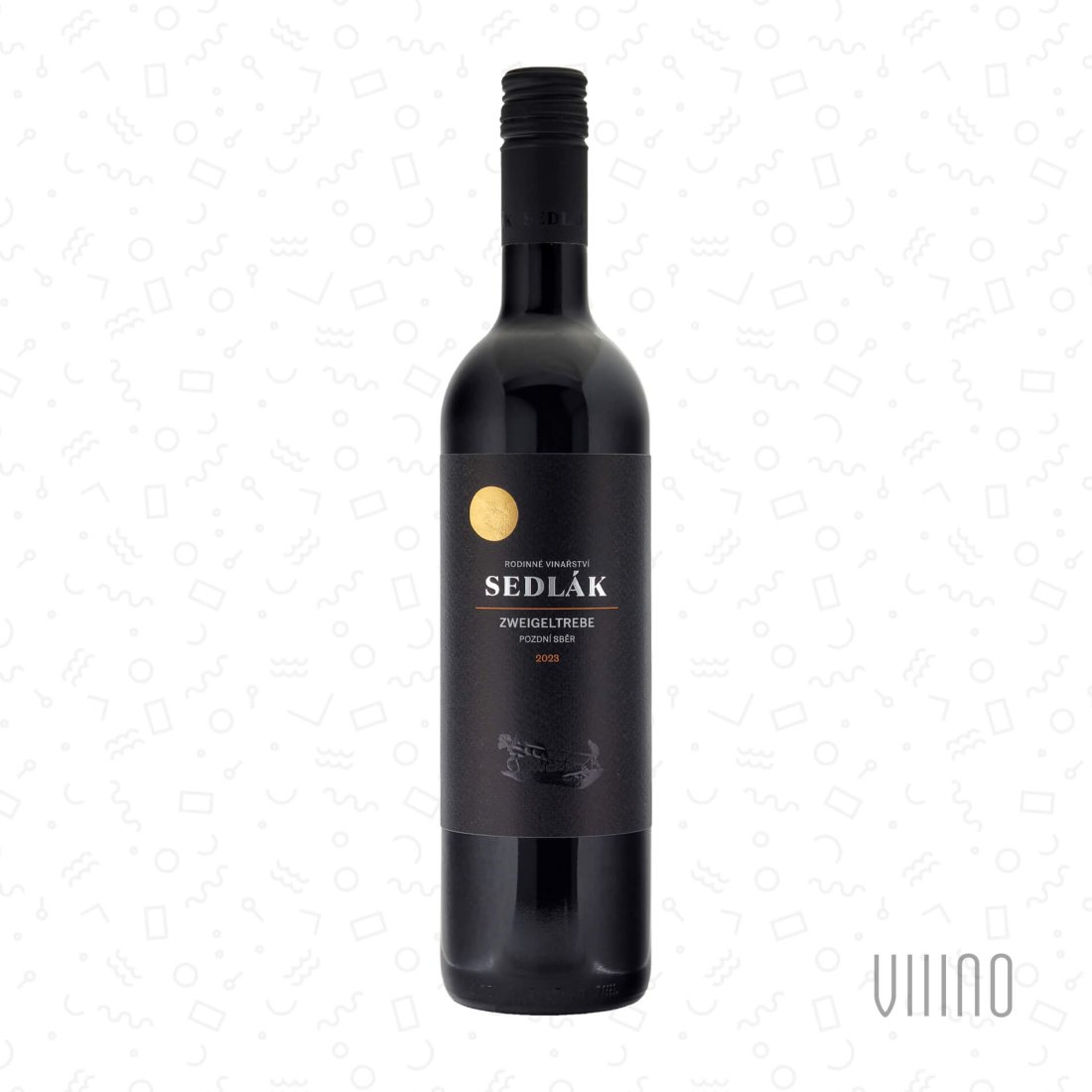 Zweigeltrebe 2023 pozdní sběr SEDLÁK "Nová hora" suché š. 122/23