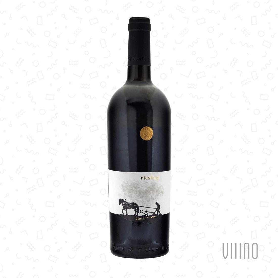 Riesling PŘEDNÍ HORA 2023 ICONE moravské zemské víno SEDLÁK suché š. 23/23