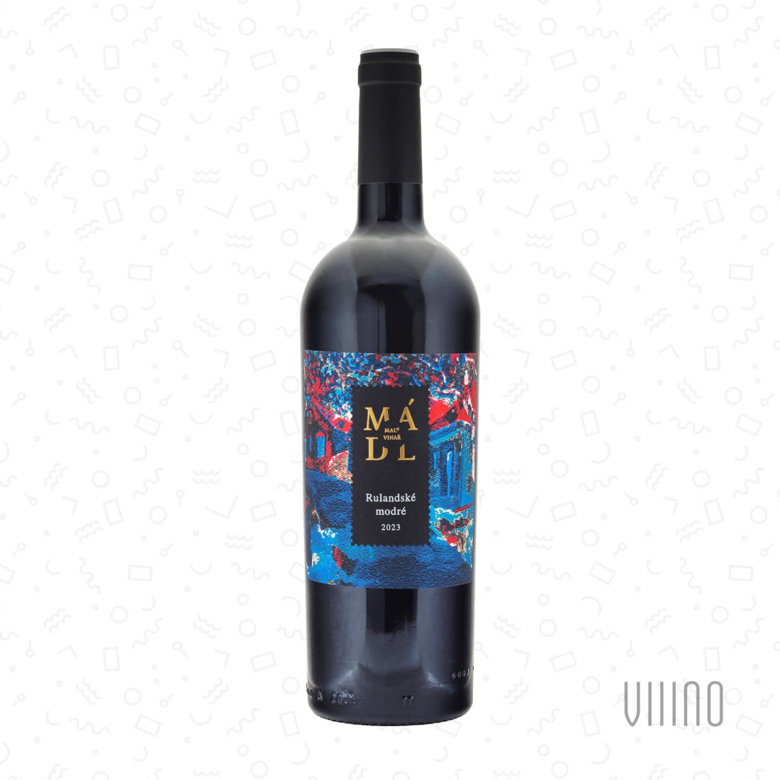 Rulandské modré FRAMPERKY 2023 výběr z hroznů MÁDL suché š. 2326