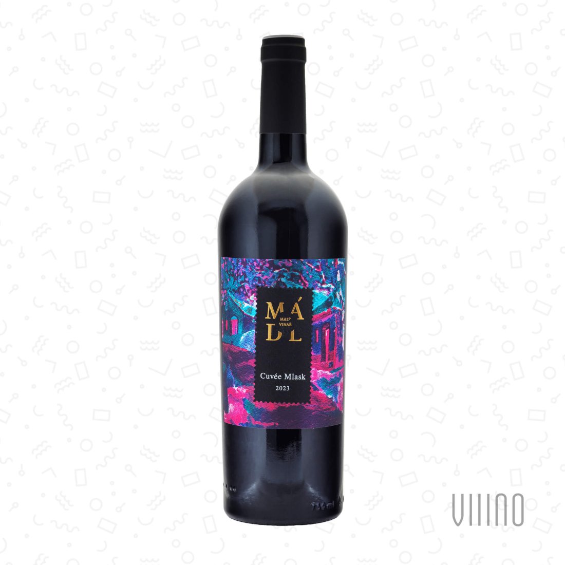 Cuvée MLASK 2023 výběr z hroznů MÁDL suché š. 2331
