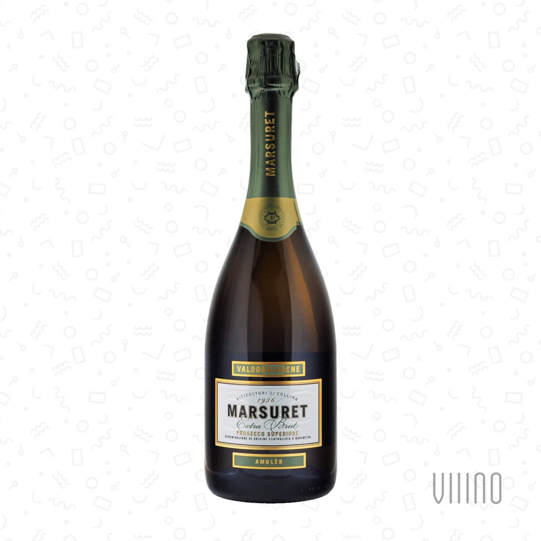 AMOLĖR Prosecco Valdobbiadene DOCG Extra Brut MARSURET