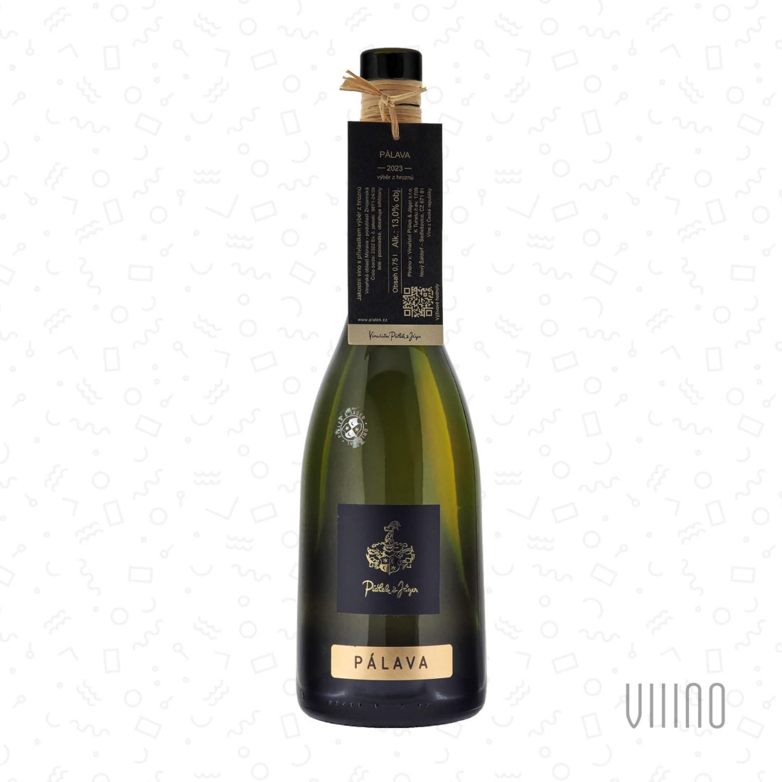 Pálava 2023 výběr z hroznů PIÁLEK & JÄGER "Babičák" polosladké š. 2322