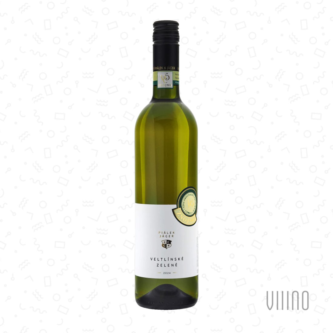 Veltlínské zelené 2024 VOC Znojmo PIÁLEK & JÄGER suché š. 2404