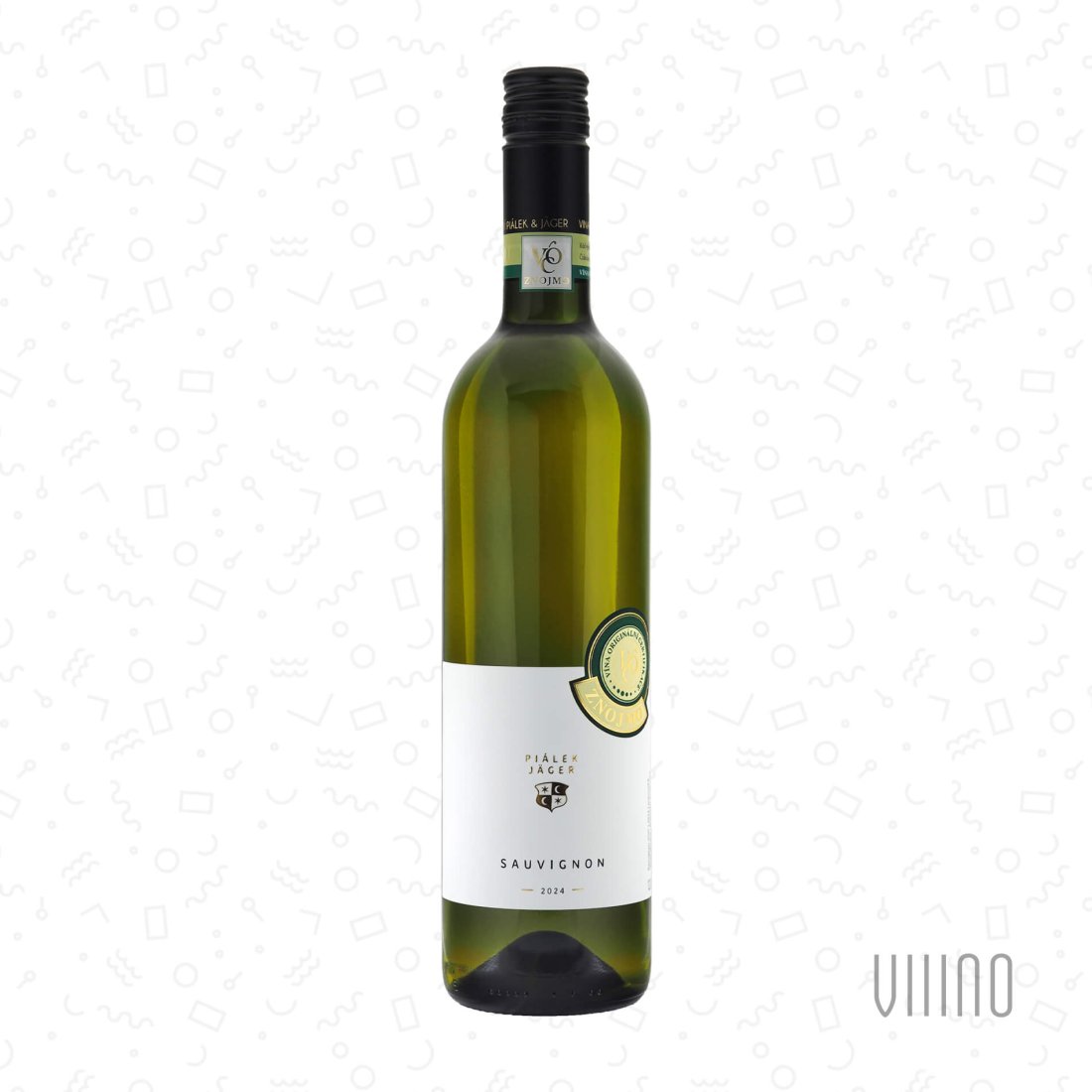 Sauvignon 2024 VOC Znojmo PIÁLEK & JÄGER polosuché š. 2405