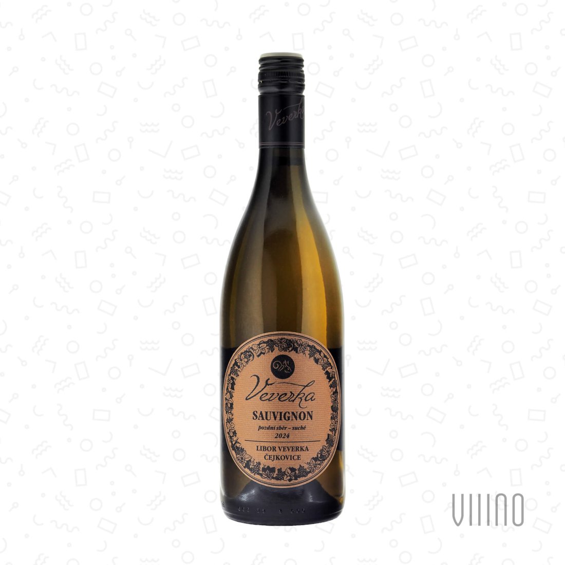 Sauvignon ŠATRAPKY 2024 pozdní sběr LIBOR VEVERKA suché š. 07/2024