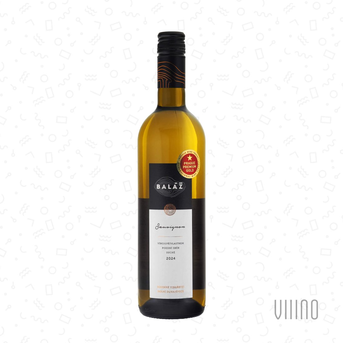 Sauvignon 2024 pozdní sběr BALÁŽ "Zimní vrch" suché š. 8-24