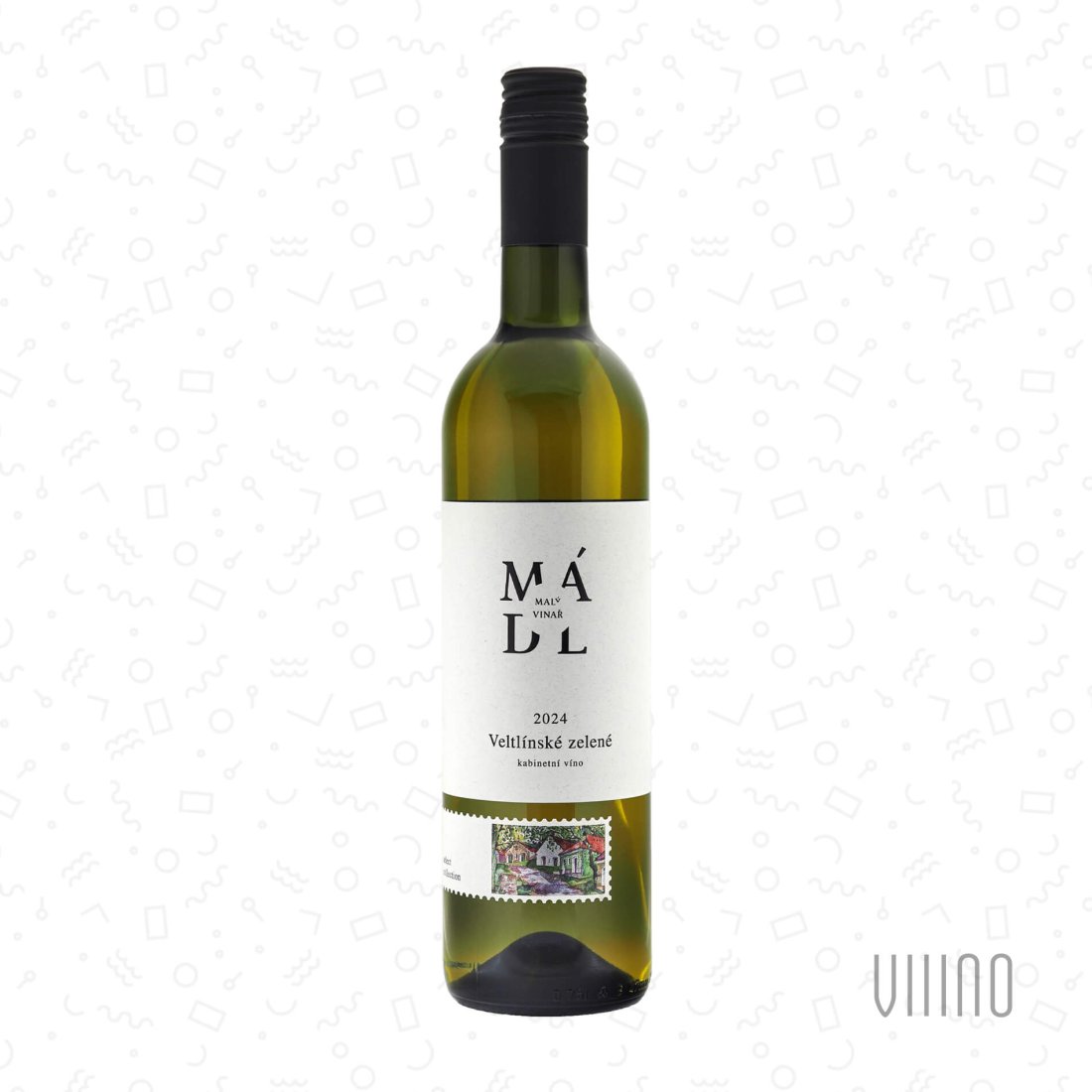 Veltlínské zelené 2024 kabinetní víno MÁDL suché š. 2410