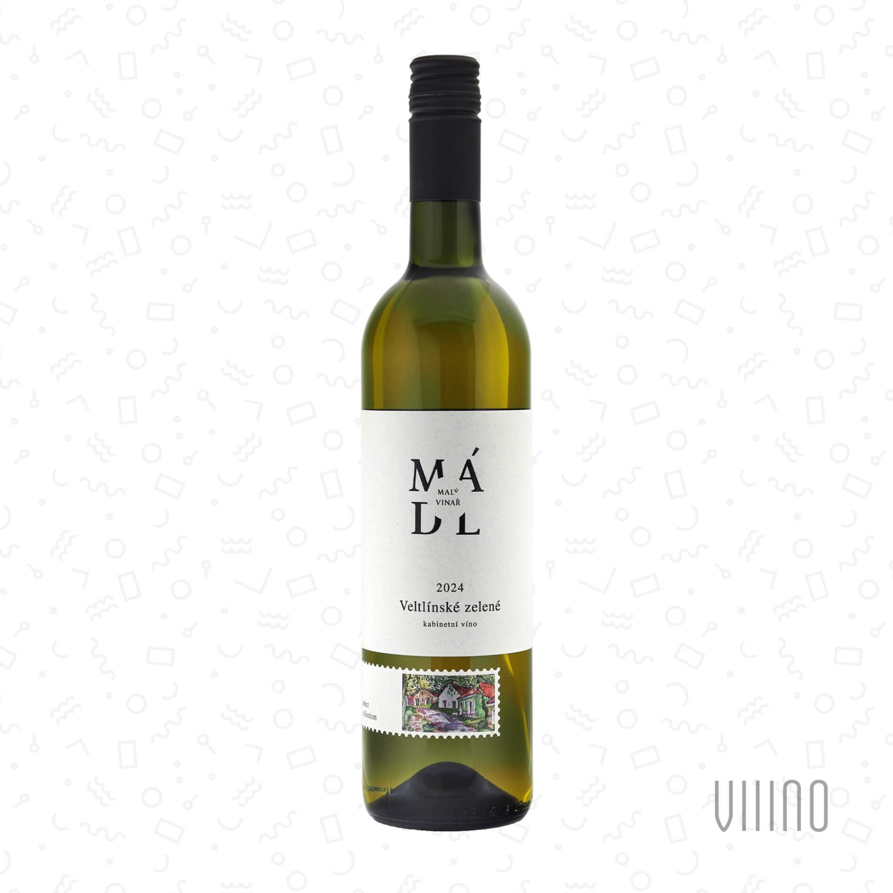 Veltlínské zelené 2024 kabinetní víno MÁDL suché š. 2410