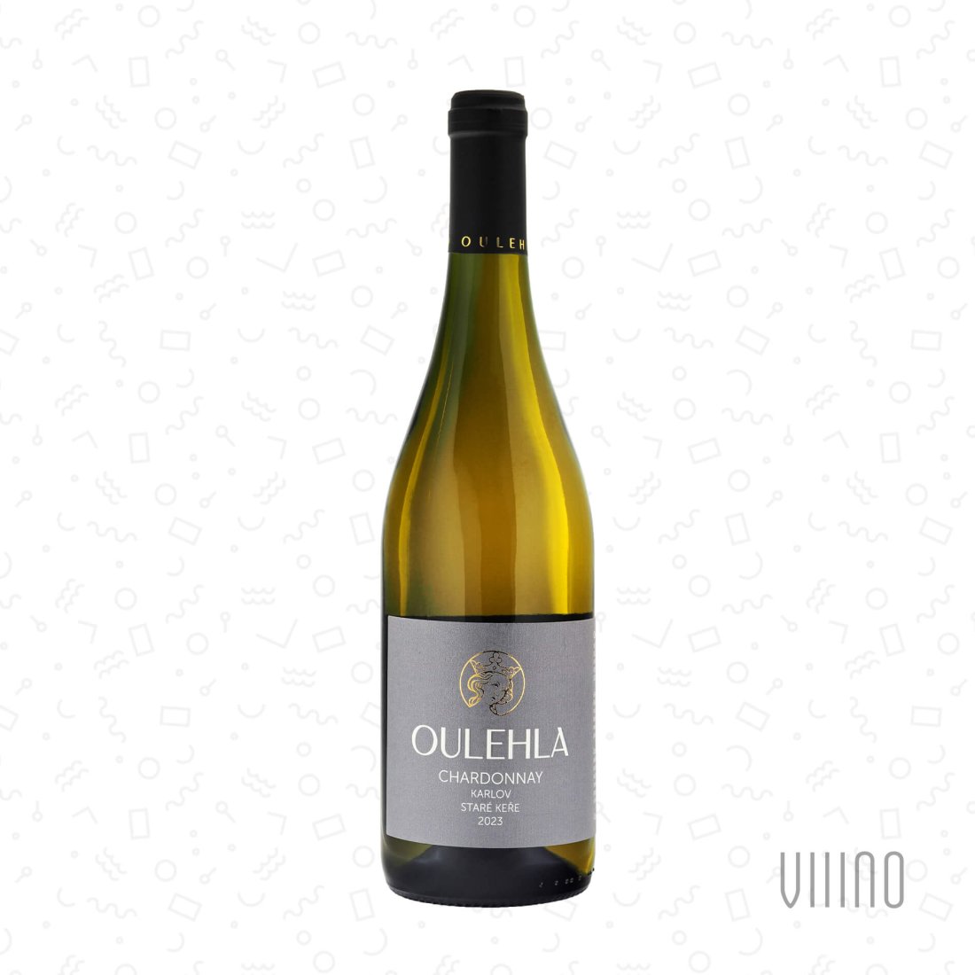 Chardonnay KARLOV staré keře 2023 moravské zemské víno VINAŘSTVÍ OULEHLA suché š. 2345