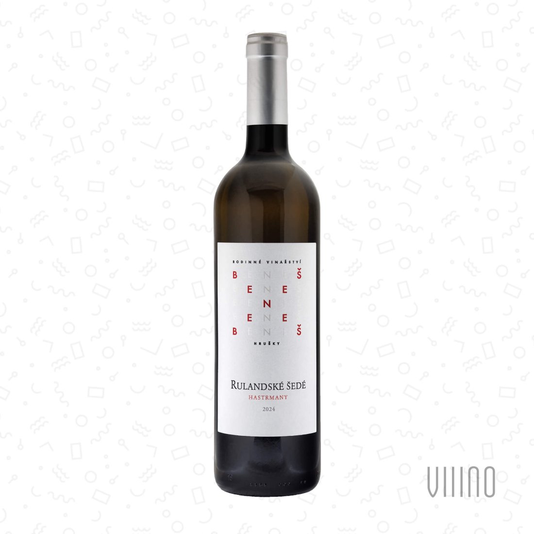 Rulandské šedé HASTRMANY 2024 pozdní sběr BENEŠ suché š. 7/24