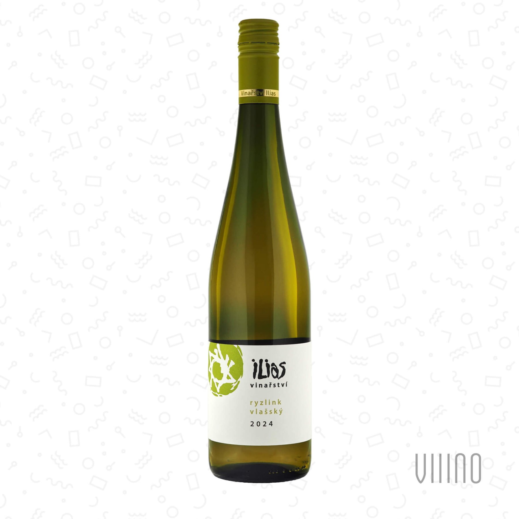 Ryzlink vlašský II. SLUNNÝ VRCH 2024 pozdní sběr ILIAS suché š. 0824