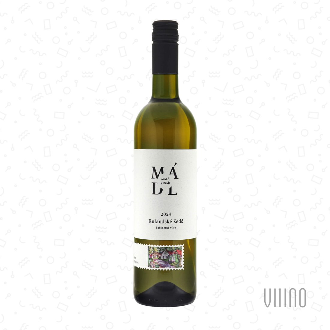 Rulandské šedé 2024 kabinetní víno MÁDL suché š. 2411