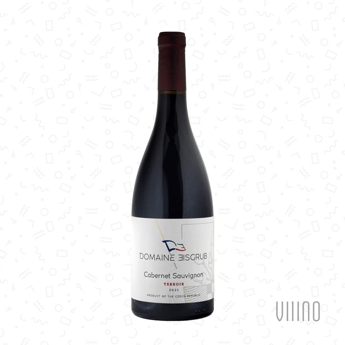 Cabernet Sauvignon NA ŠTREKÁCH 2022 moravské zemské víno EISGRUB LEDNICE suché š. T6/22
