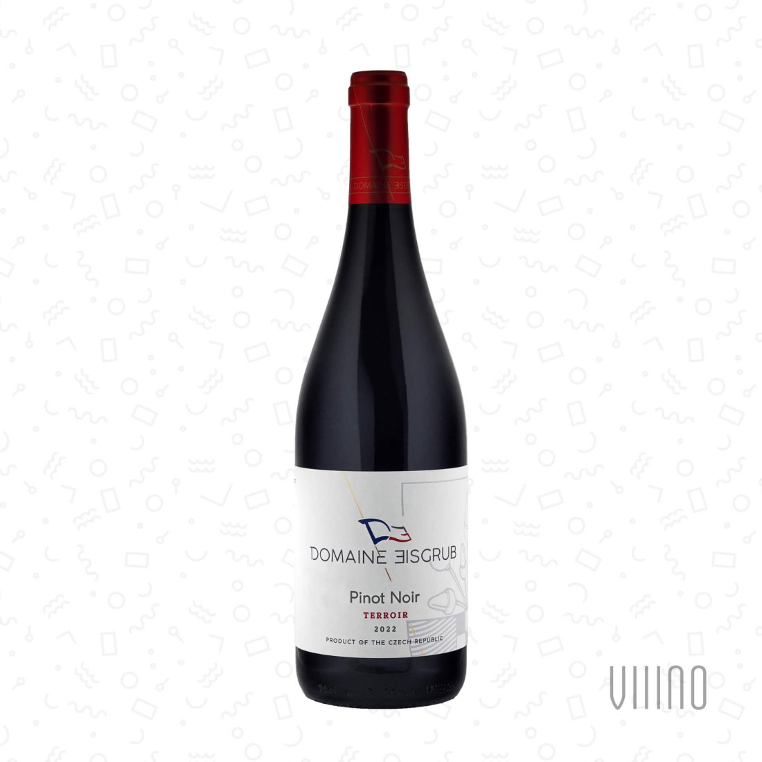 Pinot Noir VE STARÝCH 2022 moravské zemské víno EISGRUB LEDNICE suché š. T5/22