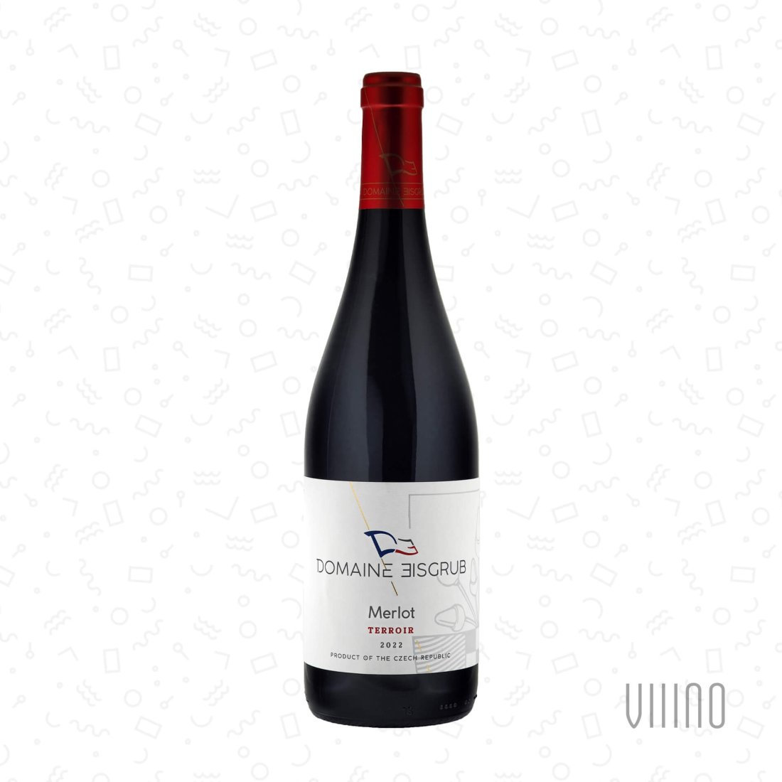 Merlot VE STARÝCH 2022 moravské zemské víno EISGRUB LEDNICE suché š. T4/22