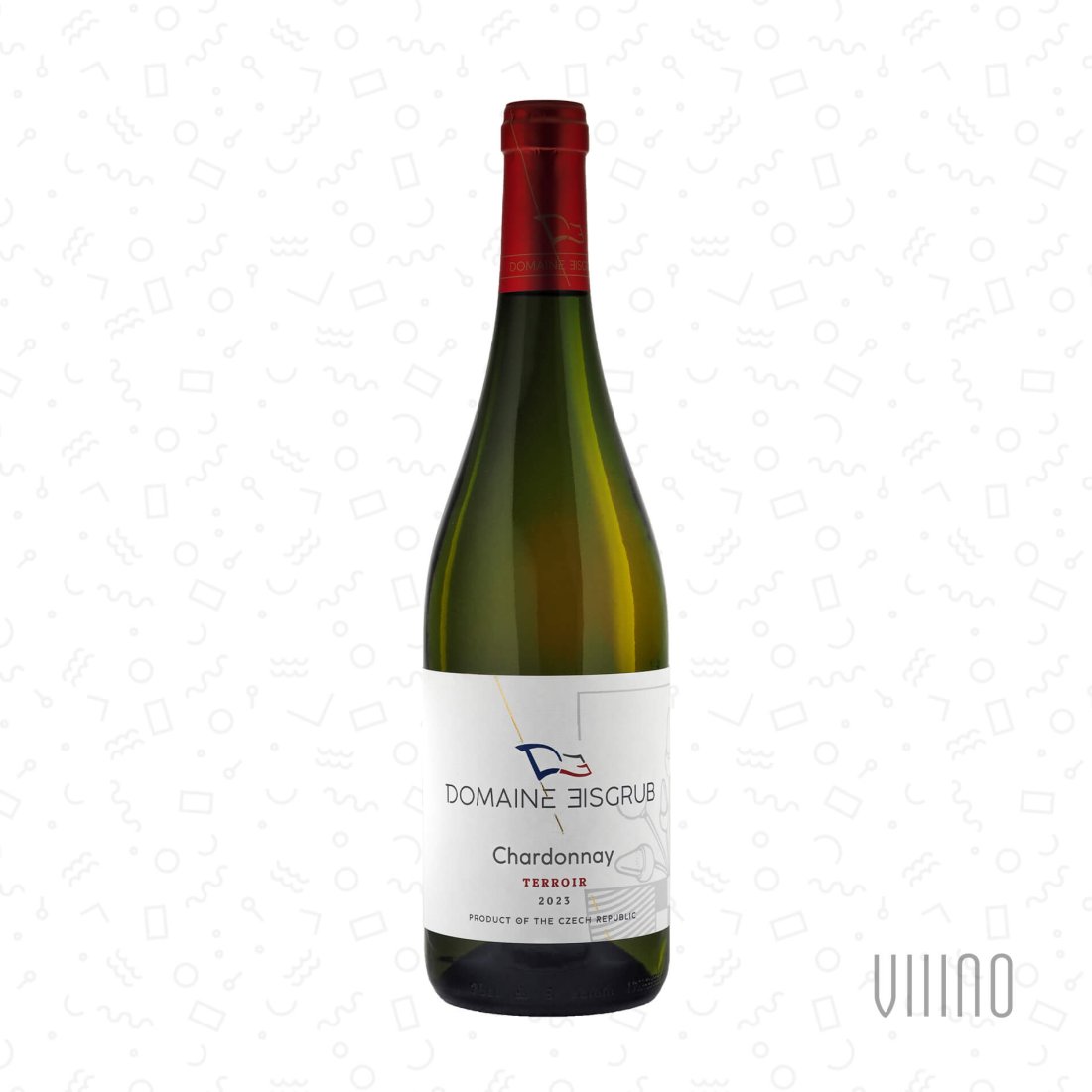 Chardonnay U ČERVENÉ STUDÁNKY 2023 pozdní sběr EISGRUB LEDNICE suché š. T6/23