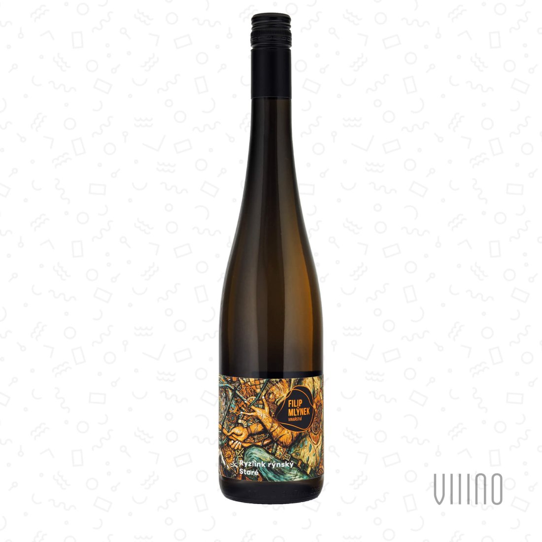 Ryzlink rýnský STARÉ 2024 pozdní sběr FILIP MLÝNEK suché š. 32/2024